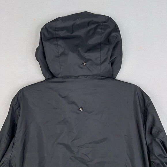 Luciano Barbera Jacket Womens 46 Black Hooded Chore IL FARO Luxury Performance - Picture 5 of 15